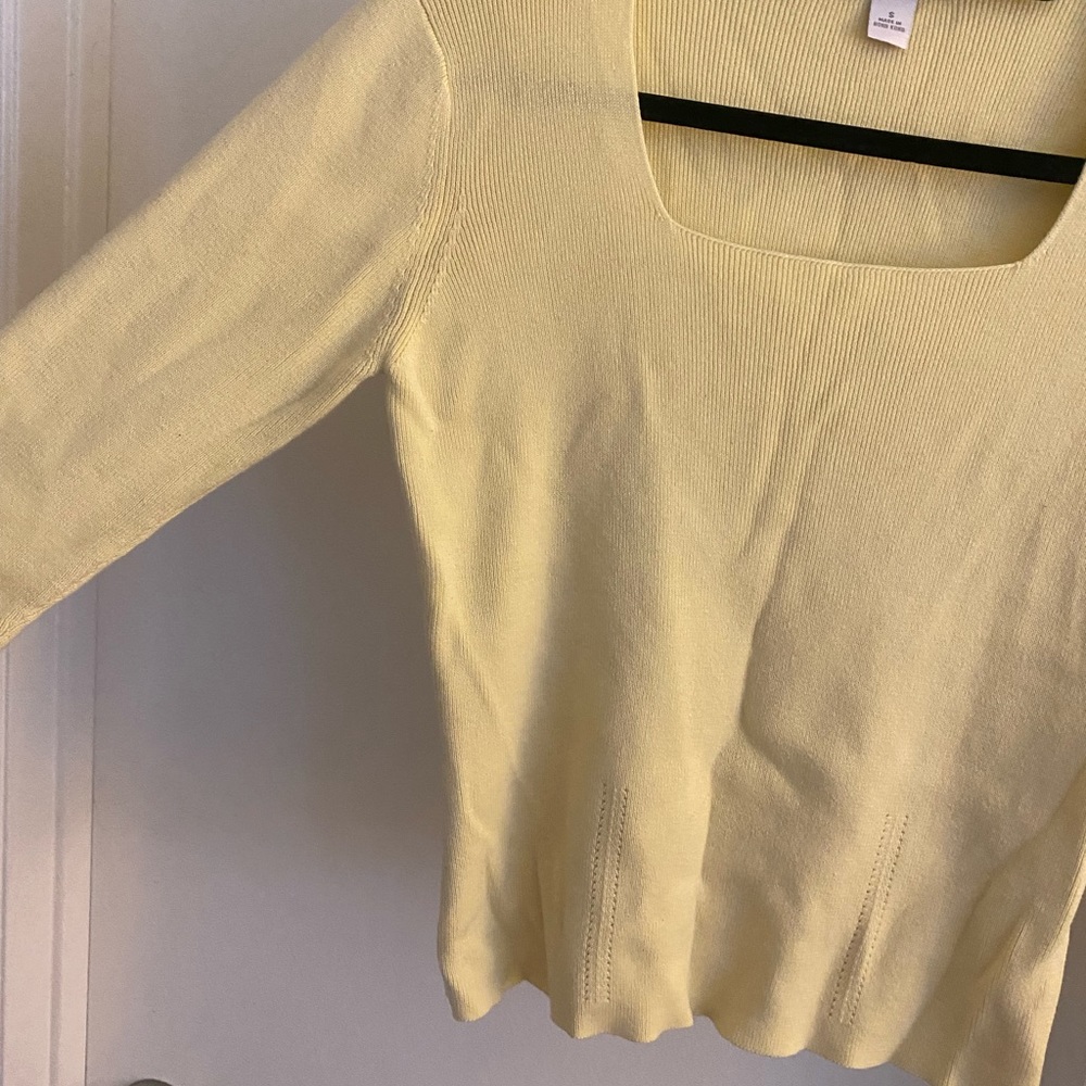 Dress Barn Square Neck Sweater
